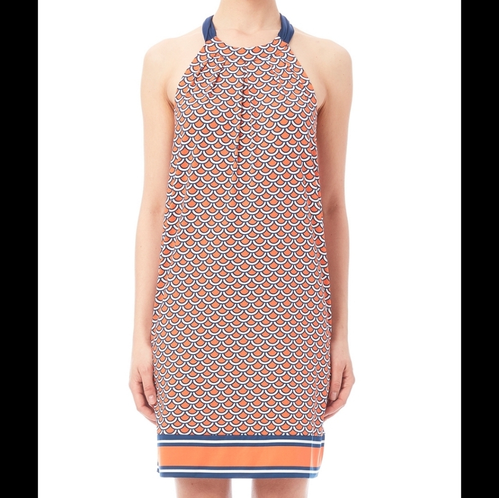 Mudpie Natalie Bow Back Dress L - Picture 13 of 13
